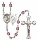 Women's Guardian Angel Paratrooper Birthstone Rosary