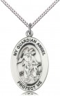 Women's Guardian Angel Simple Necklace