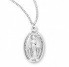 Women's High Relief Blessed Mother Miraculous Medal