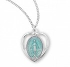 Women's Open-Cut Heart Miraculous Medal