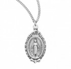 Women's Ribbon Border Miraculous Medal