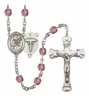 Women's St. Agatha Nurse Birthstone Rosary