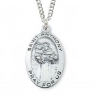 Women's St. Anthony Medal Sterling Silver