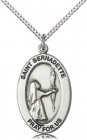 Women's St. Bernadette Against Illness Necklace