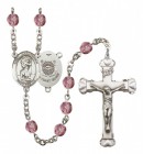 Women's St. Christopher Coast Guard Birthstone Rosary