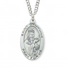 Women's St. Dymphna Medal Sterling Silver