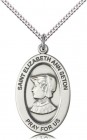 Women's St. Elizabeth Ann Seton Oval Necklace