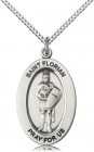 Women's St. Florian of Fire Fighters Necklace
