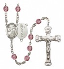 Women's St. Luke the Apostle Doctor Birthstone Rosary