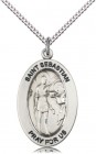 Women's St. Sebastian of Athletes Necklace