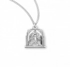 Women's Tiered Border Miraculous Medal