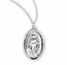 Women's Wide Oval Miraculous Medal