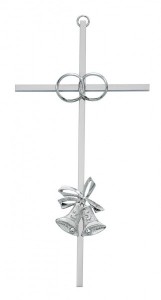 25th Anniversary Cross - 8 inch Metal [CR4061]