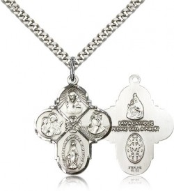 Men's Rounded Edge 4-Way Medal [CM2205]