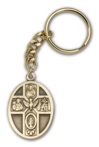 5-Way Holy Spirit Keychain [AUBKC003]