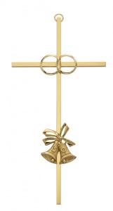 50th Anniversary Cross - 8 inch Metal [CR4062]