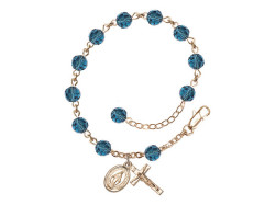 6mm Austrian Crystal Rosary Bracelet [BRB9506]