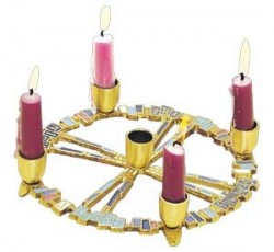 Advent Wreath A Light Shines  [TCG0248]