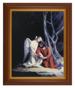 Agony in the Garden 8x10 Textured Artboard Dark Walnut Frame [HFA5444]