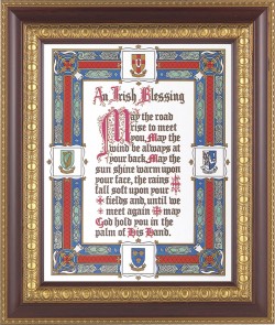 An Irish Blessing 8x10 Framed Print Under Glass [HFP643]