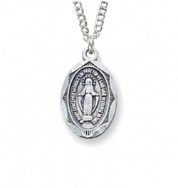 Baby Miraculous Pendant - Sterling Silver [MVB1008]