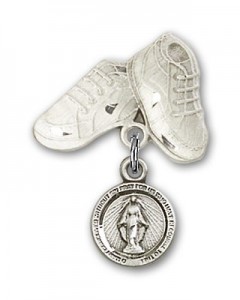Baby Pin with Miraculous Charm and Baby Boots Pin [BLBP0125]