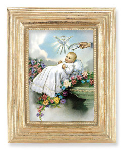Baptism 2.5x3.5 Print Under Glass [HFA5295]