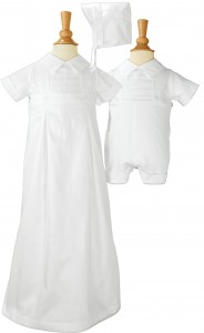 Boys Cotton Convertible Christening Set [LTM035]
