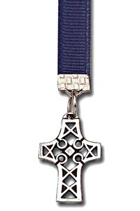 Celtic Cross Bookmark - 12 Ribbon Colors Available [TCG0013]