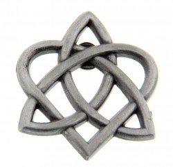 Celtic Trinity Heart Lapel Pin - 1“ [TSG1019]