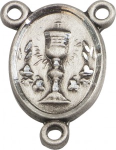 Chalice Sterling Silver Rosary Centerpiece [BLCR0129]