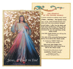Chaplet of the Divine Mercy 4x6 Mosaic Plaque [HFA5092]