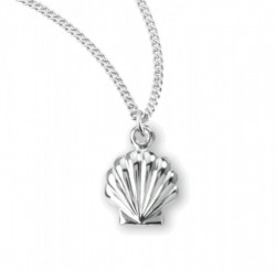 Child's Baptism Shell Necklace [HMM3414]