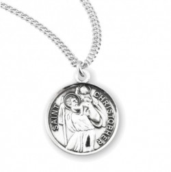 Classic Saint Christopher Necklace [HMM3406]