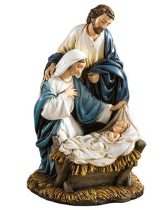 Come Let Us Adore Him Figurine with Music [CB695]