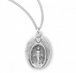 Cross Heart and Wings Miraculous Pendant [HM0720]