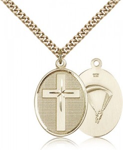 Cross Paratrooper Pendant [BM0248]