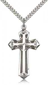 Cross on Cross Pendant [BM0138]