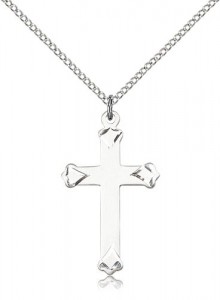 Cross Pendant with Heart Tips [BM0139]