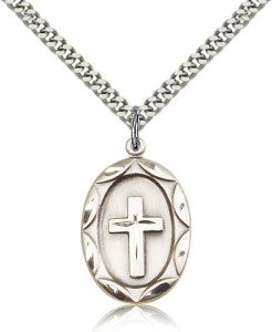 Open Cut Cross Necklace [BM0145]