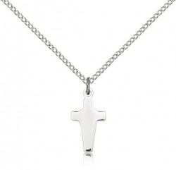 Youth Abstract Cross Pendant [BM0165]