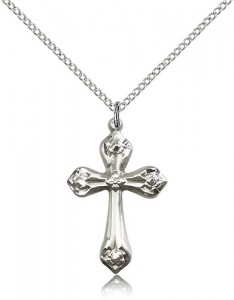 Dainty Tip Women's Cross Necklace [BM0195]