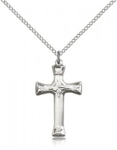 Women's Flared Tip Cross Pendant [BM0203]