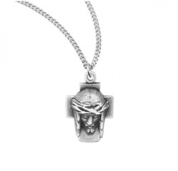 Crown of Thorns Head of Christ Medal [HM218]