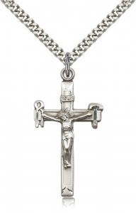 Hammer &amp; Wrench Crucifix Pendant [BM0292]