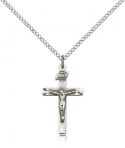 Small Shadowed Corpus Crucifix Pendant [BM0305]