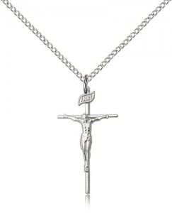 Slimline Crucifix Pendant, Three Sizes Available [BC0039]