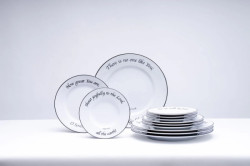 Daily Bread 12-Piece Dinnerware Set  [FW001]