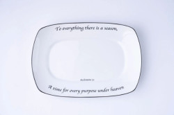 Daily Bread Rectangle Serving Platter [FW002]
