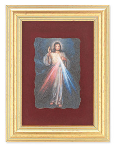 Divine Innocence 5x6.5 Velvet Back Gold Frame [HFA4693]